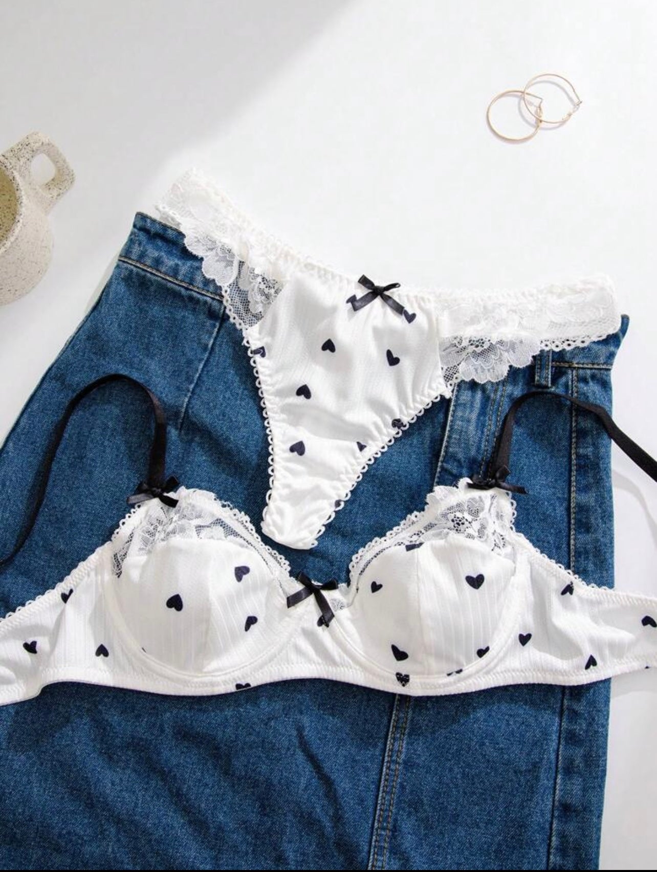 Conjunto Blue heart