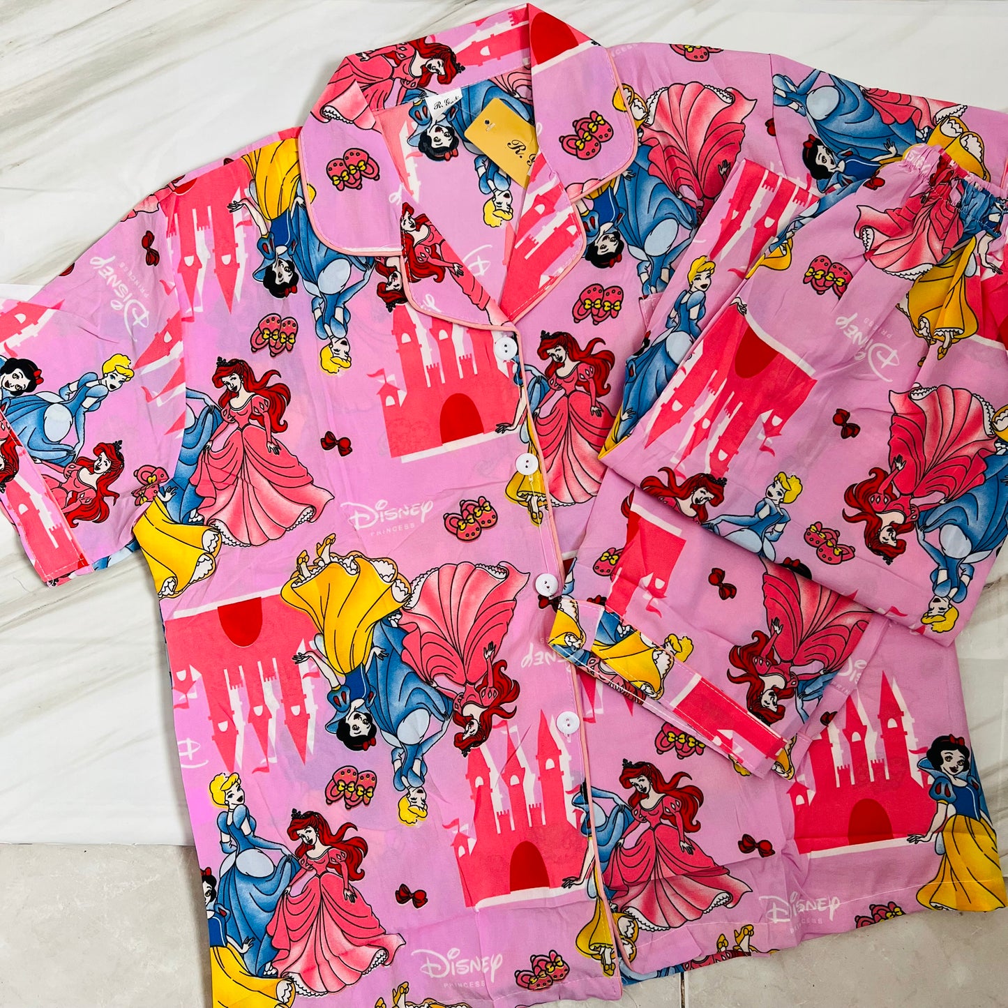 Pijama princesas 👸 2 piezas